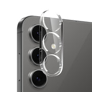 For Samsung Galaxy S25 5G NORTHJO TPU Case with Screen and Lens Film, Support Fingerprint Unlock(Transparent)