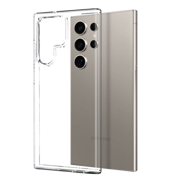 For Samsung Galaxy S24 Ultra 5G NORTHJO TPU Case with Screen and Lens Film, Support Fingerprint Unlock(Transparent) - free shipping - PMC Jewellery - Order now!