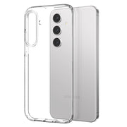 For Samsung Galaxy S24+ 5G NORTHJO TPU Case with Screen and Lens Film, Support Fingerprint Unlock(Transparent)