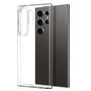 For Samsung Galaxy S25 Ultra 5G NORTHJO TPU Case with Screen Film, Support Fingerprint Unlock(Transparent)