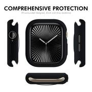 For Apple Watch Series 10 46mm ENKAY Hat-Prince Candy Color TPU Watch Case(Dark Blue)