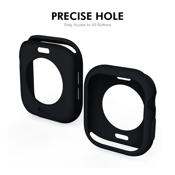 For Apple Watch Series 10 46mm ENKAY Hat-Prince Candy Color TPU Watch Case(Dark Blue)