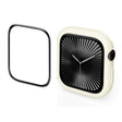 For Apple Watch Series 10 46mm ENKAY Hat-Prince 2 in 1 Candy Color TPU Watch Case with Full Coverage PMMA Soft Film(Beige) - free shipping - PMc TechLife - Order now!