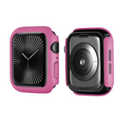 For Apple Watch Series 10 46mm ENKAY Hat-Prince Solid Color PC Watch Case Shockproof Cover(Rose)