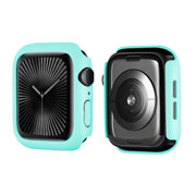 For Apple Watch Series 10 46mm ENKAY Hat-Prince Solid Color PC Watch Case Shockproof Cover(Light Blue)