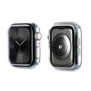 For Apple Watch Series 10 42mm ENKAY Hat-Prince Solid Color PC Watch Case Shockproof Cover(Transparent)
