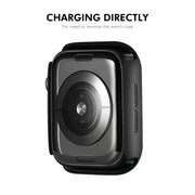For Apple Watch Series 10 46mm ENKAY Hat-Prince Solid Color PC Watch Case Shockproof Cover(Transparent)