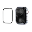 For Apple Watch Series 10 46mm ENKAY Hat-Prince 2 in 1 Solid Color PC Watch Case with Full Coverage PMMA Soft Film(Transparent) - free shipping - PMc TechLife - Order now!
