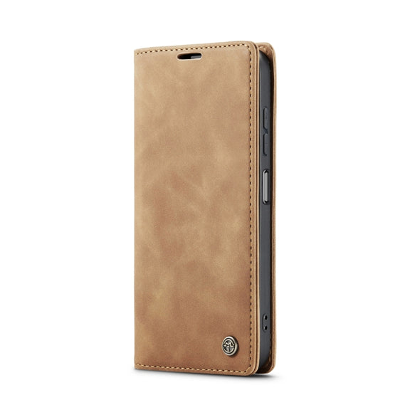 For Samsung Galaxy A06 CaseMe 013 Multifunctional Horizontal Flip Leather Phone Case(Brown)