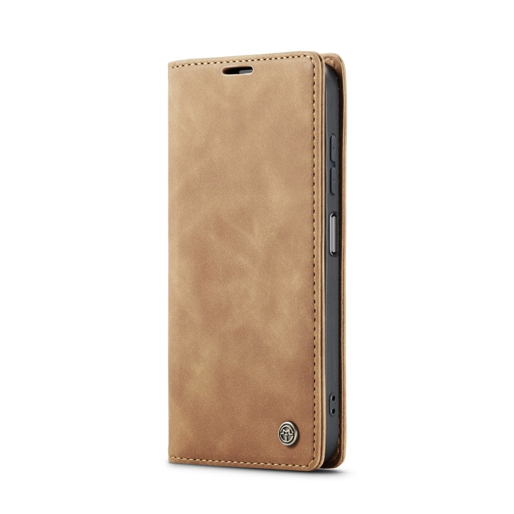 For Samsung Galaxy A06 CaseMe 013 Multifunctional Horizontal Flip Leather Phone Case(Brown)