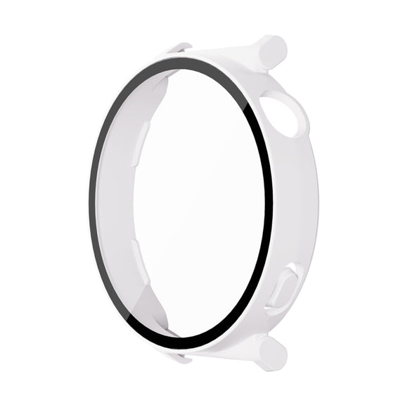 For Huawei Watch GT 5 41mm ENKAY Hat-Prince Tempered Glass Film Integrated PC Watch Case(White)