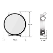 For Huawei Watch GT 5 41mm ENKAY Hat-Prince Tempered Glass Film Integrated PC Watch Case(Dark Green)