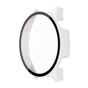 For Huawei Watch GT 5 46mm ENKAY Hat-Prince Tempered Glass Film Integrated PC Watch Case(White)