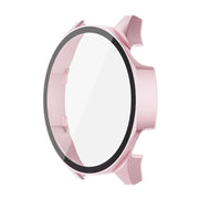 For Huawei Watch GT 5 46mm ENKAY Hat-Prince Tempered Glass Film Integrated PC Watch Case(Pink)