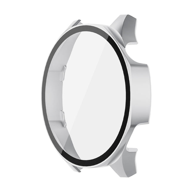 For Huawei Watch GT 5 46mm ENKAY Hat-Prince Tempered Glass Film Integrated PC Watch Case(Silver)