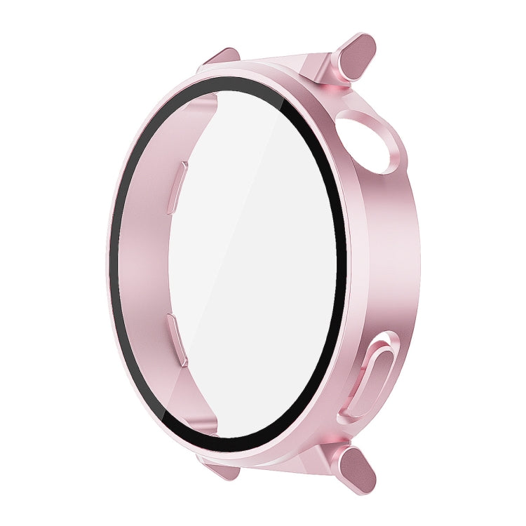 For Huawei Watch GT 5 Pro 42mm ENKAY Hat-Prince Tempered Glass Film Integrated PC Watch Case(Pink) - free shipping - PMc TechLife - Order now!