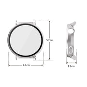 For Huawei Watch GT 5 Pro 42mm ENKAY Hat-Prince Tempered Glass Film Integrated PC Watch Case(Black)