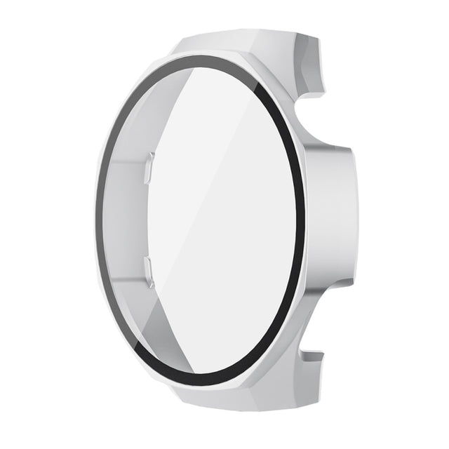 For Huawei Watch GT 5 Pro 46mm ENKAY Hat-Prince Tempered Glass Film Integrated PC Watch Case(Silver)