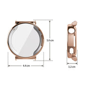 For Huawei Watch GT 5 41mm ENKAY Hat-Prince Electroplated Soft TPU Watch Case with Screen Film(Gold)