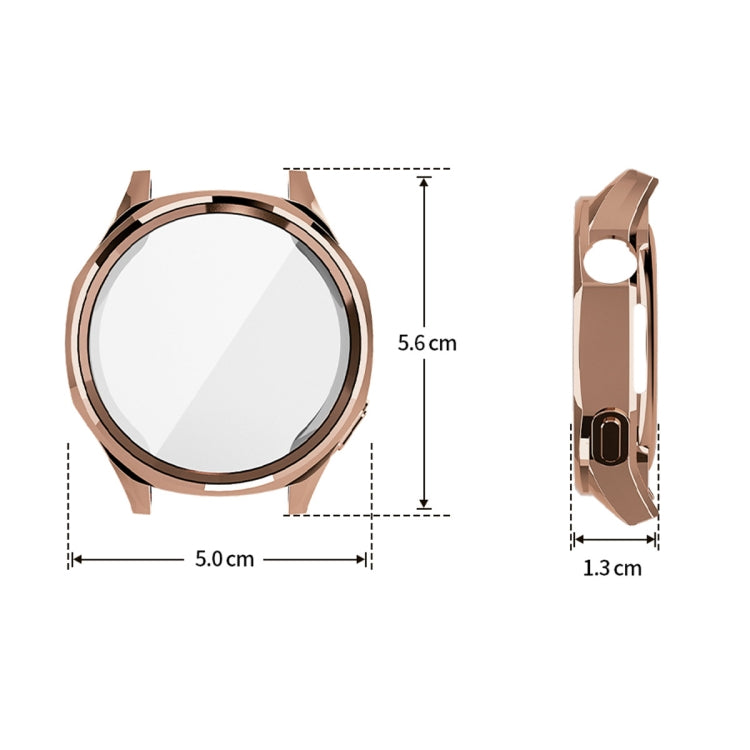 For Huawei Watch GT 5 46mm ENKAY Hat-Prince Electroplated Soft TPU Watch Case with Screen Film(Dark Blue) - free shipping - PMc TechLife - Order now!