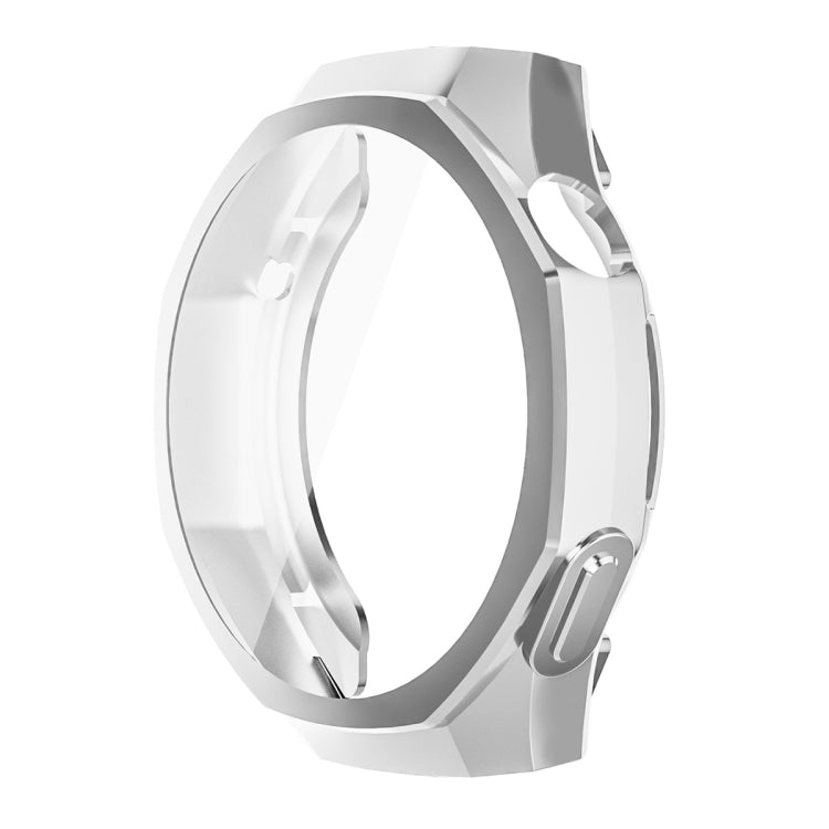 For Huawei Watch GT 5 Pro 46mm ENKAY Hat-Prince Electroplated Soft TPU Watch Case with Screen Film(Silver) - free shipping - PMc TechLife - Order now!