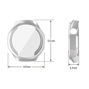 For Huawei Watch GT 5 Pro 46mm ENKAY Hat-Prince Electroplated Soft TPU Watch Case with Screen Film(Transparent)