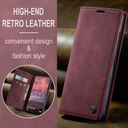 For Xiaomi 14T Pro CaseMe 013 Multifunctional Horizontal Flip Leather Phone Case(Red)