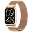 For Xiaomi Smart Band 9 Pro Metal Frame Integrated Milan Magnetic Stainless Steel Watch Band(Rose Gold) - free shipping - PMC TechLife - Order now!