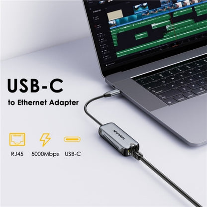 WAVLINK NWU340G 5Gbps Wired Network Converter USB-C to RJ45 Gigabit Ethernet Adapter - free shipping - PMC Jewellery - Order now!