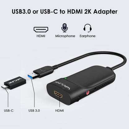 WAVLINK UG3501H Super Speed USB 3.0 To HDMI/Multi Monitor Video Graphic Adapter - free shipping - PMC Jewellery - Order now!