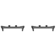For Honor Watch 5 1 Pair 22mm Stainless Steel Metal Watch Band Connector(Black) - For Honor by PMc TechLife | Online Shopping South Africa | PMc TechLife | Buy Now Pay Later Mobicred