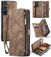 For Samsung Galaxy A16 5G CaseMe 008 Detachable Multifunctional Leather Phone Case(Brown)
