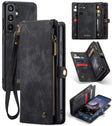 For Samsung Galaxy A16 5G CaseMe 008 Detachable Multifunctional Leather Phone Case(Black) - free shipping - PMC Jewellery - Order now!