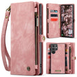 For Samsung Galaxy S25 Ultra 5G CaseMe 008 Detachable Multifunctional Leather Phone Case(Pink) - free shipping - PMC Jewellery - Order now!