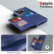 For iPhone 16 Pro Max ENKAY Hat-Prince Card Slot Wallet TPU Back Leather Phone Case with Lens Film(Rose Gold)