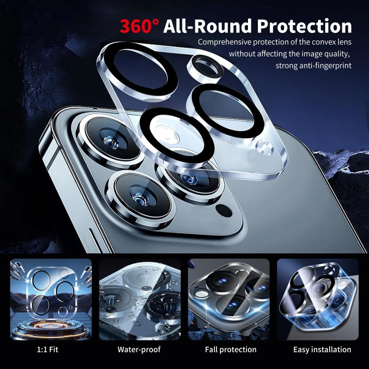 For iPhone 16 Pro ENKAY Hat-Prince Card Slot Wallet TPU Back Leather Phone Case with Lens Film(Purple) - free shipping - PMC Jewellery - Order now!