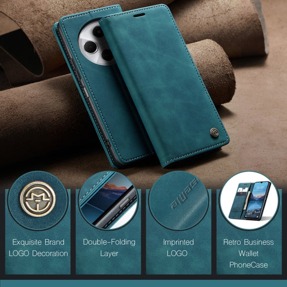 For Redmi 14C CaseMe 013 Multifunctional Horizontal Flip Leather Phone Case(Blue)