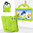 For Honor Pad X8 Pro 11.5 2023 Handle Football Shaped EVA Shockproof Tablet Case(Grass Green) - Honor by PMC TechLife | Online Shopping South Africa | PMC TechLife | Buy Now Pay Later Mobicred