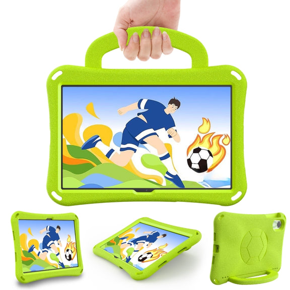 For Honor Pad X8 Pro 11.5 2023 Handle Football Shaped EVA Shockproof Tablet Case(Grass Green)
