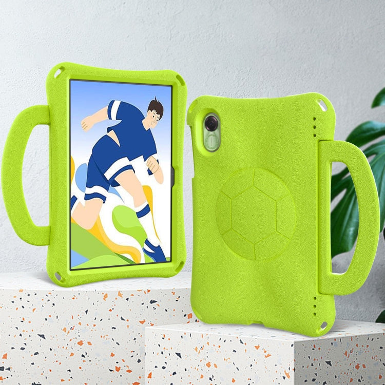 For Honor Pad X8 Pro 11.5 2023 Handle Football Shaped EVA Shockproof Tablet Case(Grass Green) - Honor by PMC TechLife | Online Shopping South Africa | PMC TechLife | Buy Now Pay Later Mobicred