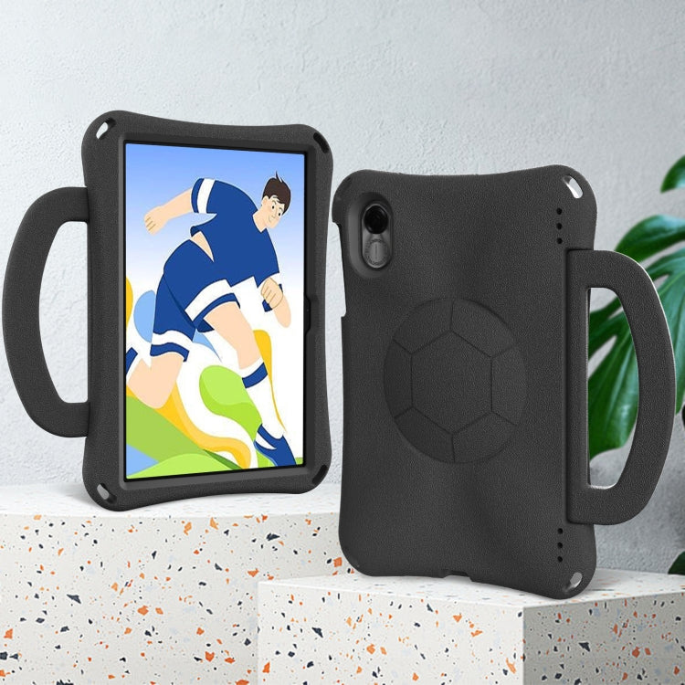 For Honor Pad X8 Pro 11.5 2023 Handle Football Shaped EVA Shockproof Tablet Case(Black)