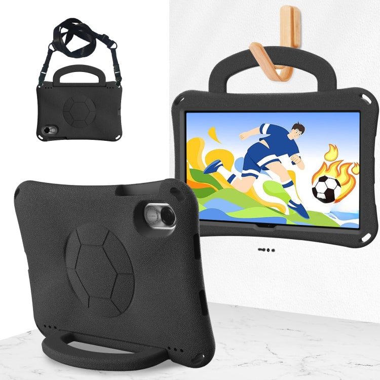 For Honor Pad X8 Pro 11.5 2023 Handle Football Shaped EVA Shockproof Tablet Case(Black) - Honor by PMC TechLife | Online Shopping South Africa | PMC TechLife | Buy Now Pay Later Mobicred