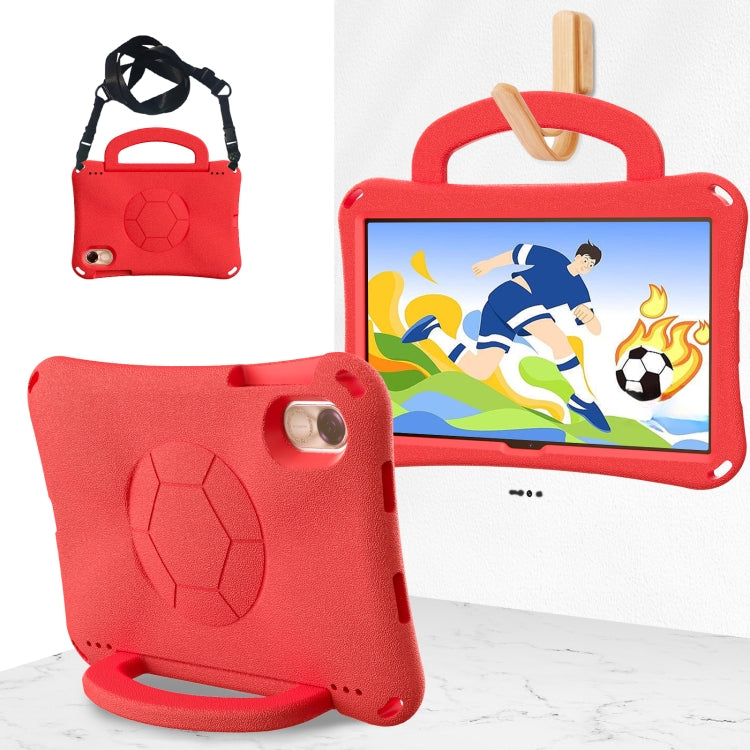 For Honor Pad X8 Pro 11.5 2023 Handle Football Shaped EVA Shockproof Tablet Case(Red) - Honor by PMC TechLife | Online Shopping South Africa | PMC TechLife | Buy Now Pay Later Mobicred