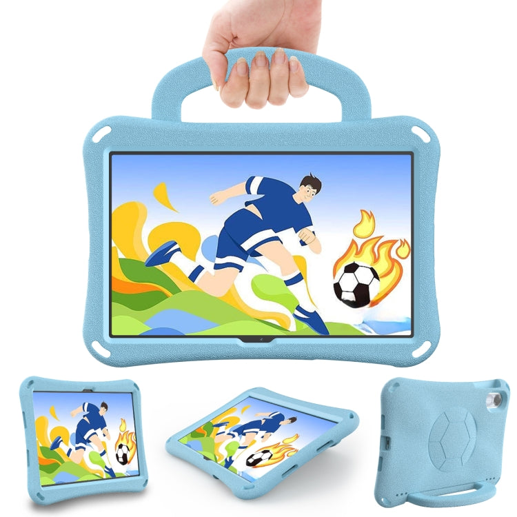 For Honor Pad X8 Pro 11.5 2023 Handle Football Shaped EVA Shockproof Tablet Case(Light Blue)
