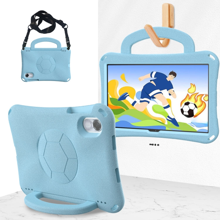 For Honor Pad X8 Pro 11.5 2023 Handle Football Shaped EVA Shockproof Tablet Case(Light Blue) - Honor by PMC TechLife | Online Shopping South Africa | PMC TechLife | Buy Now Pay Later Mobicred