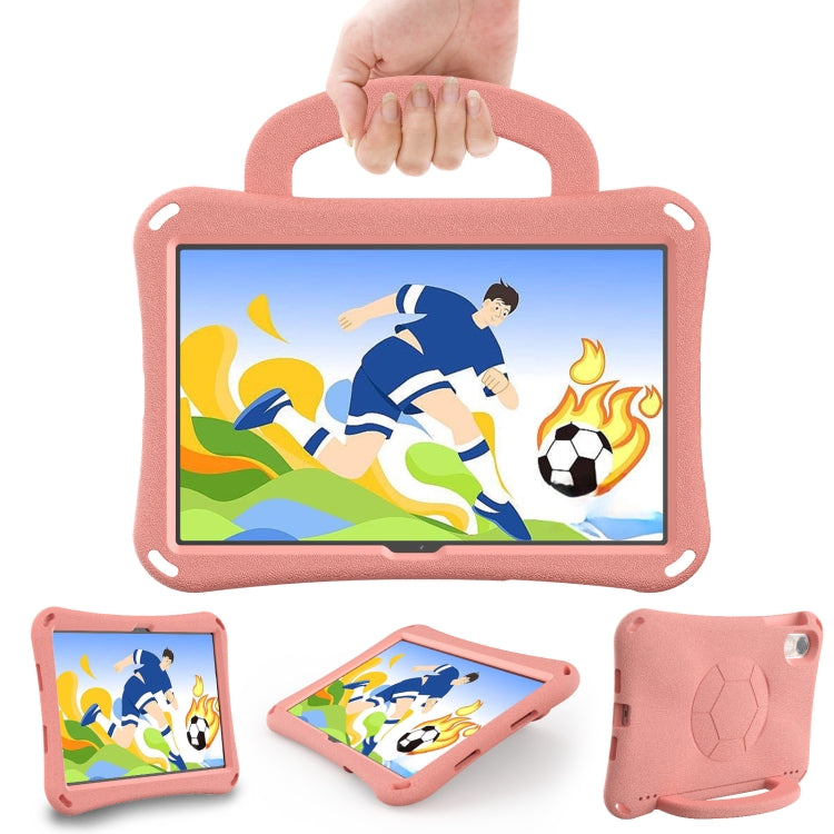 For Honor Pad X8 Pro 11.5 2023 Handle Football Shaped EVA Shockproof Tablet Case(Light Pink)