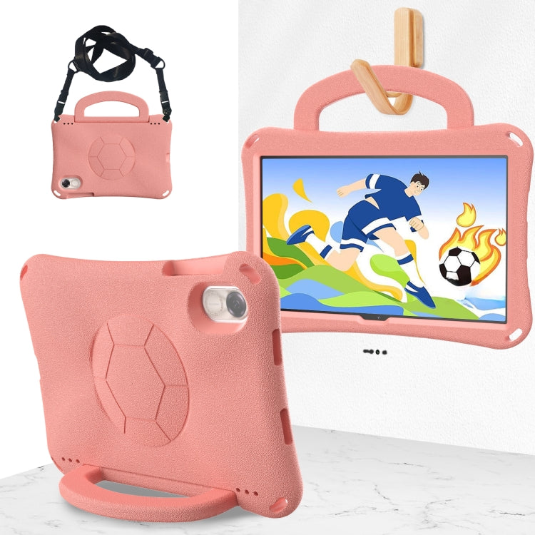 For Honor Pad X8 Pro 11.5 2023 Handle Football Shaped EVA Shockproof Tablet Case(Light Pink) - Honor by PMC TechLife | Online Shopping South Africa | PMC TechLife | Buy Now Pay Later Mobicred