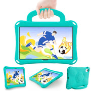 For Honor Pad X8 Pro 11.5 2023 Handle Football Shaped EVA Shockproof Tablet Case(Mint  Green)
