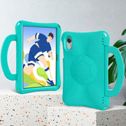 For Honor Pad X9 Handle Football Shaped EVA Shockproof Tablet Case(Mint  Green)