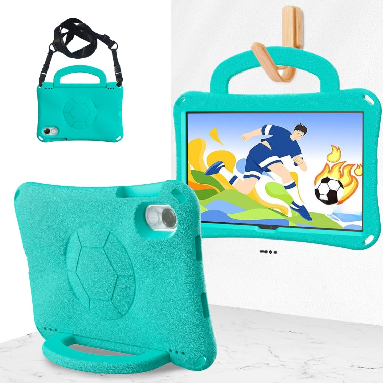 For Honor Pad X9 Handle Football Shaped EVA Shockproof Tablet Case(Mint  Green) - Honor by PMC TechLife | Online Shopping South Africa | PMC TechLife | Buy Now Pay Later Mobicred